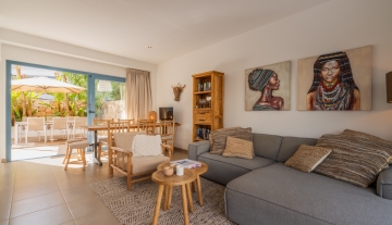 Resa Estates Ibiza sale ted koop Cala Tarida patio townhouse living 2.JPG